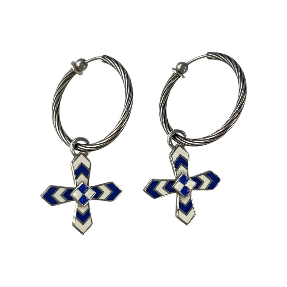 Gucci Sterling Silver Hoop Earrings